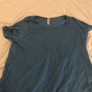 Lularoe blue perfect tee - 3x